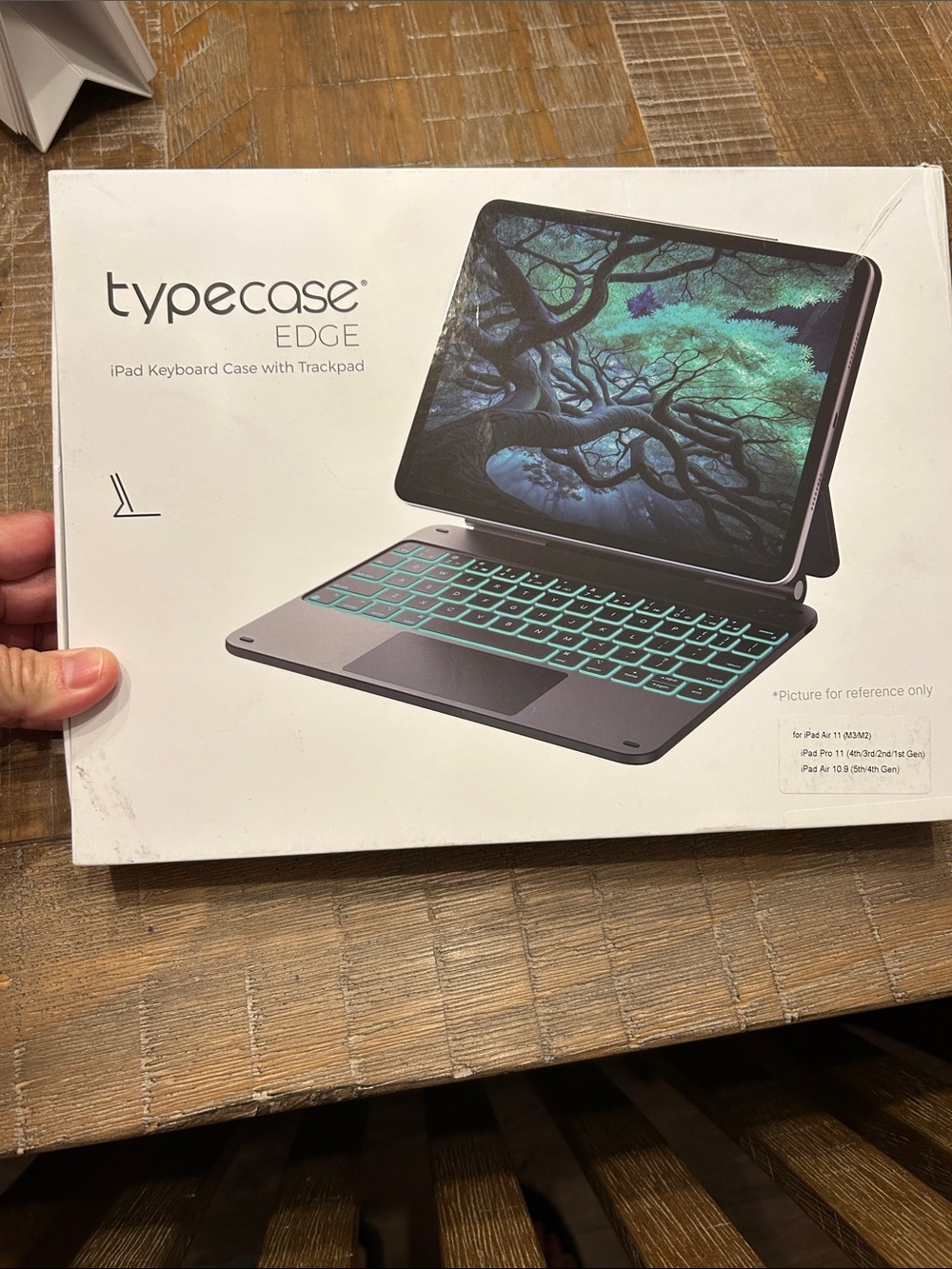 EDGE iPad Keyboard Case with Trackpad — Black
